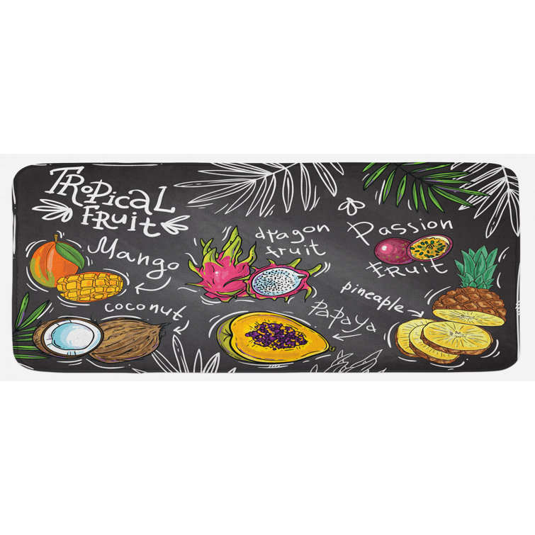 East Urban Home Fruit Kitchen Mat Wayfair
